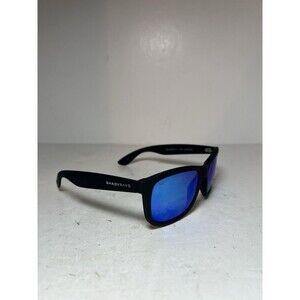 Shady Rays Sunglasses Signature Series SS-5 Blue Mirrored Black Lens Polarized